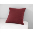 Taie d'oreiller en double gaze de coton – 60 x 60 cm – Gaïa Bordeaux, image n° 1
