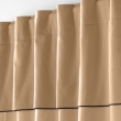 Rideau &agrave; passants cache-volants en coton &ndash; 140 x 240 cm &ndash; Mistraline Beige, image n° 3