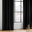 Rideau en shantung effet brillant 140 x 240 cm &ndash; Shana Noir, image n° 4