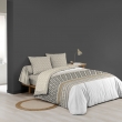 Parure de lit 6 pi&egrave;ces SYBILLE &ndash; 240 x 220 cm &ndash; 100% coton &ndash; 42 fils/cm&sup2;, image n° 1