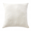 Taie d'oreiller carrée 60x60 cm en gaze de coton tissée – Modèle Vickie Pampa, image n° 2