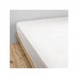 Drap Housse Double Gaze de Coton Blanc – 140 x 190 cm – Bonnet 30 cm, image n° 2