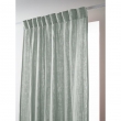 Rideau Galon Fronceur 140 x 240 cm &ndash; Double Gaze de Coton &ndash; Ga&iuml;a Eucalyptus, image n° 1