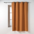 Lot de 2 Rideaux Petite Hauteur 135 x 180 cm &ndash; Twily Camel &ndash; Polycoton, image n° 2