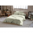 Housse de couette 260 x 240 cm – Double gaze de coton – Collection Gaïa – Coloris Vert d’eau, image n° 4