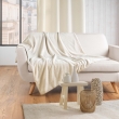 Plaid 125 x 150 cm – Bouclette Unie – Wooly Naturel, image n° 4