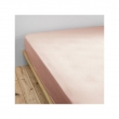 Drap Housse Double Gaze de Coton Rose – 180 x 200 cm – Bonnet 30 cm, image n° 2