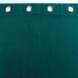 Lot de 2 Rideaux tamisants &agrave; &oelig;illets 140 x 260 cm &ndash; Velours relief Velouriane &Eacute;meraude, image n° 5