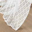 Voilage &agrave; &oelig;illets 140 x 280 cm maille &ndash; ODILIA Blanc, image n° 4