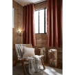 Rideau Petite Hauteur 140 x 180 cm &ndash; Occultant Doubl&eacute; Polaire &ndash; Bjorn Terracotta, image n° 4