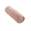Drap Housse Double Gaze de Coton Rose – 200 x 200 cm – Bonnet 30 cm, image n° 1