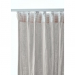 Rideau Galon Fronceur 140 x 240 cm &ndash; Double Gaze de Coton Ga&iuml;a Perle, image n° 4