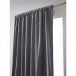 Rideau occultant 140 x 260 cm &ndash; Galon fronceur couture invisible &ndash; Blackout & Polaire &ndash; BJORN Gris, image n° 6