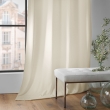 Rideau &agrave; &OElig;illets 135 x 260 cm &ndash; Velours Uni &ndash; Novana Beige, image n° 4