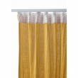 Lot de 2 Rideaux Galon Fronceur double Gaze de coton &ndash; Safran &ndash; 140 x 240 cm, image n° 3