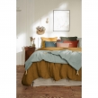 Housse de Couette 240 x 220 cm – Lin Lavé Français Luxe Soline – Caramel, image n° 5