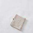 Serviette Invité Gaïa 30 x 50 cm – Gaze de Coton Unie Pampa, image n° 4