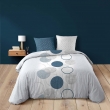 Parure de lit 3 pièces – Housse de couette 240 x 220 cm + 2 taies – 100 % coton – Voie Lactée, image n° 2
