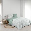 Parure de Couette Réversible 240 x 220 cm – Coton 57 fils Cassia Sauge, image n° 4