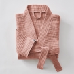 Peignoir Kimono Mixte S/M – Double Gaze de Coton Gaïa Bois de Rose, image n° 1
