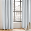 Rideau Occultant Grande Hauteur 135 x 280 cm – Uni Gris pâle – À Œillets, image n° 5