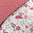 Housse de couette enfant réversible 140x200 cm – 100% coton – Motif faon BICHETTE – 42 fils, image n° 4