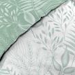 Housse de couette réversible 240 x 220 cm – Coton 57 fils Cassia Sauge, image n° 2