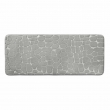 Tapis de Bain 50 x 120 cm – Microfibre Unie Relief Ricochet – Ultra Doux & AbsorbantGris Clair, image n° 1