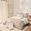 Parure de lit 260 x 240 cm – Coton 57 fils & coton tissé GABRIELLE, image n° 2