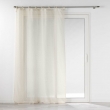 Voilage à nouettes – 140 x 240 cm – Effet lin tissé Norine, image n° 1
