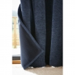 Rideau Petite Hauteur 140 x 180 cm &ndash; Occultant Doubl&eacute; Polaire &ndash; Bjorn Bleu fonc&eacute;, image n° 3