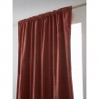 Rideau occultant 140 x 260 cm &ndash; Galon fronceur couture invisible &ndash; Blackout & Polaire &ndash; BJORN Terracotta, image n° 6