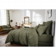 Drap Housse 140 x 190 cm – Lin Lavé Français Luxe Soline – Thym, image n° 3