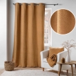 Rideau &agrave; &OElig;illets 140 x 240 cm &ndash; Bouclette Unie &ndash; Wooly Camel, image n° 2