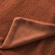 Plaid 180 x 220 cm – Bouclette Unie – Wooly Terracotta, image n° 2