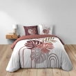 Parure de couette  240 x 220 cm + 2 Taies – Coton 42 fils – ASTRIA Rose, image n° 6