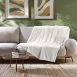 Plaid Flanelle Ultra Douce Flanou Naturel – 125 x 150 cm, image n° 3