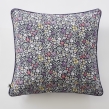 Coussin Déhoussable avec Passepoil 45 x 45 cm – Gaze de Coton Imprimée Malia, image n° 4