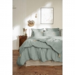 Housse de Couette 240 x 220 cm – Lin Lavé Français Luxe Soline – Eucalyptus, image n° 4