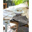 Nappe rectangle 150 x 250 cm + 6 serviettes de table &ndash; Double gaze de coton GA&Iuml;A Granit, image n° 4
