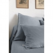 Lot de 2 taies d&rsquo;oreiller 63 x 63 cm Lyocell uni &ndash; LYSANDRE Stone, image n° 6