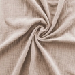 Parure de lit 240 x 220 cm Sienna Sable + 2 taies 63x63 cm &ndash; Double face gaze de coton & coton 57 fils, image n° 4
