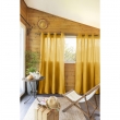 Lot de 2 Rideaux 100% Coton Pr&eacute;lav&eacute; 140 x 260 cm &ndash; KALA Safran, image n° 4