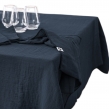 Nappe rectangle 150 x 350 cm + 6 serviettes de table &ndash; Double gaze de coton GA&Iuml;A Marine, image n° 7