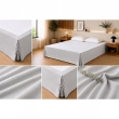 Cache-sommier 160 x 200 cm Double Gaze de Coton GA&Iuml;A Nuage &ndash; Qualit&eacute; Haut de Gamme, image n° 3