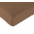 Drap housse 2 en 1 imperm&eacute;able 140 x 190 cm &ndash; Coton 57 fils &ndash; DUO PROTECT Taupe, image n° 4