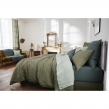 Drap Housse 90 x 190 cm &ndash; Lin Lav&eacute; Fran&ccedil;ais Luxe Soline &ndash; Ardoise, image n° 5