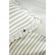 Coussin D&eacute;houssable Gaze de Coton 40 x 60 cm Eucalyptus &ndash; LIVIA, image n° 3