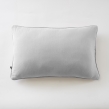Coussin d&eacute;houssable 40 x 60 cm &ndash; Gaze de coton unie GA&Iuml;A Nuage, image n° 2