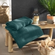 Drap de bain 90 x 150 cm &ndash; Coton &eacute;ponge uni Tendresse Orage &ndash; 500 g/m&sup2;, image n° 1
